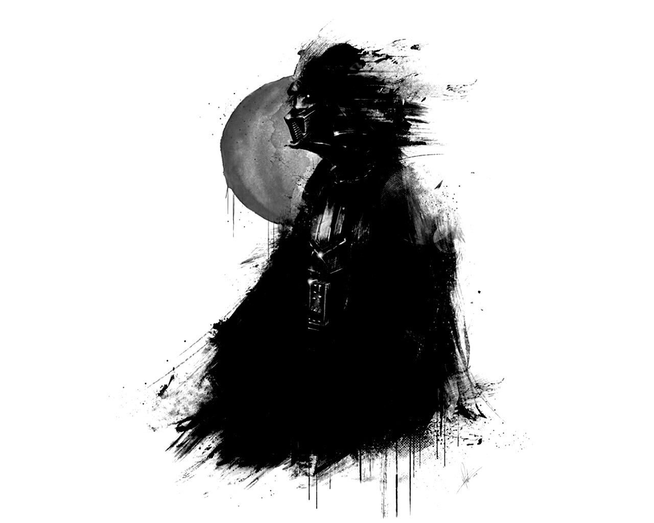 Арт с Дартом Вейдером обои