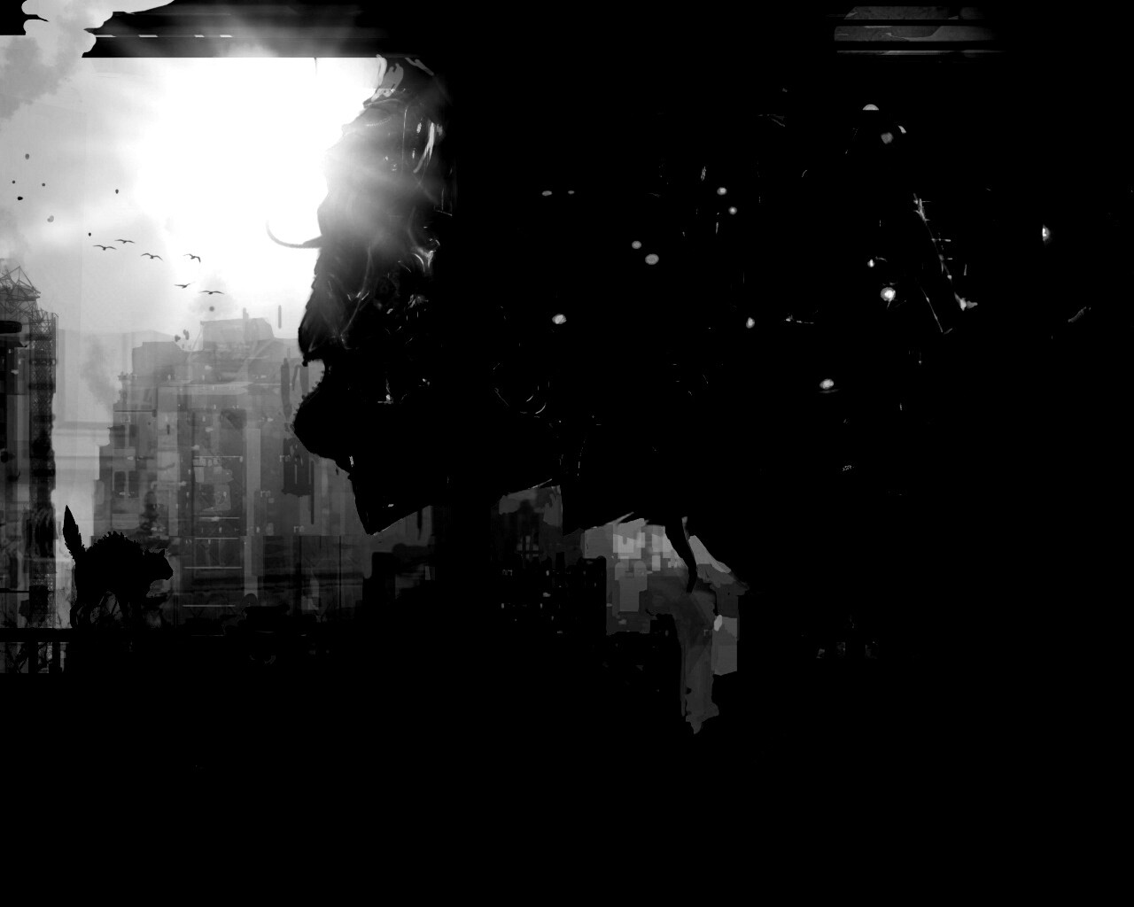 Кошкино удивление обои