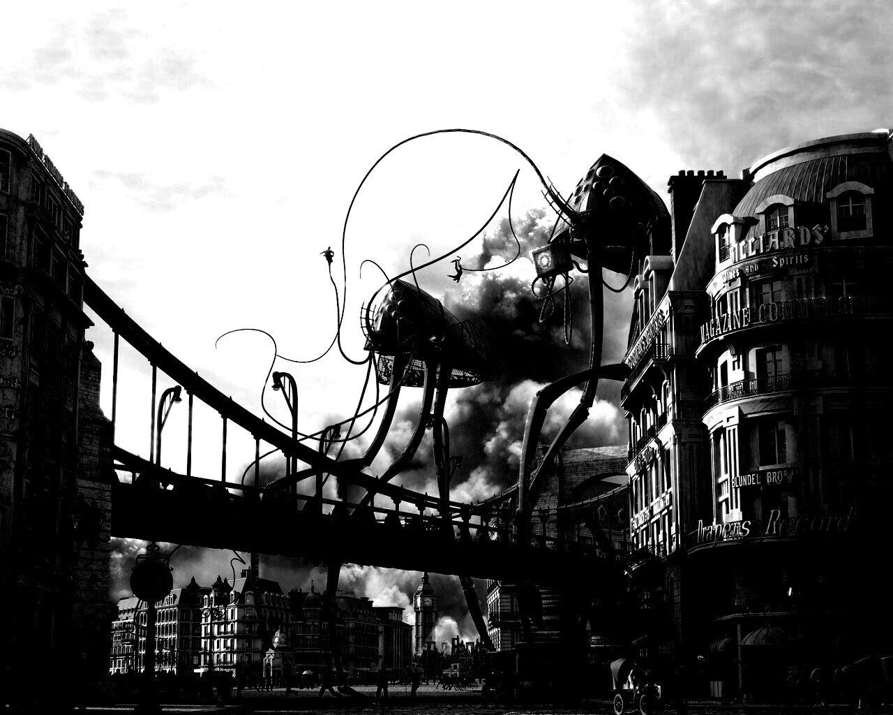 Война миров обои