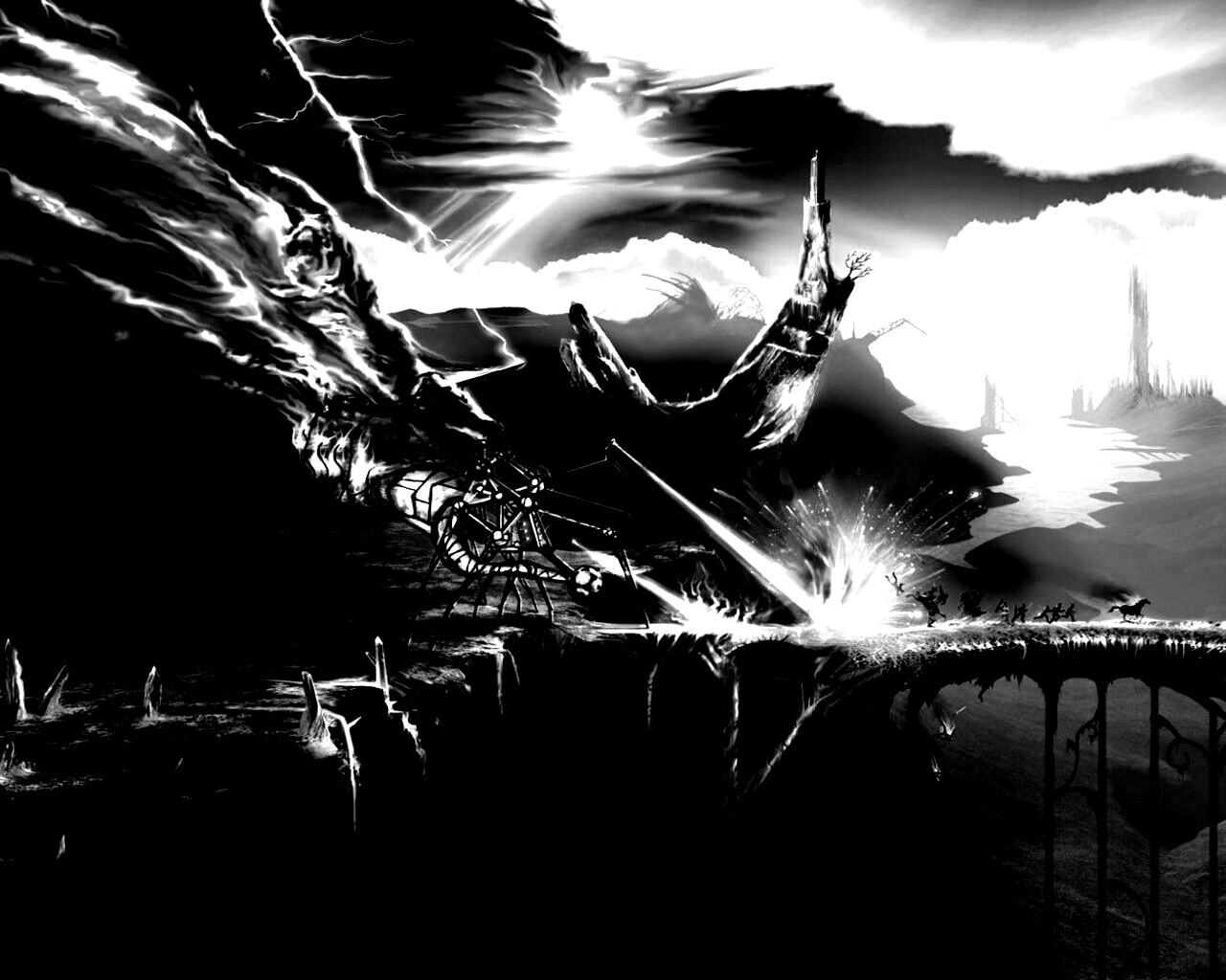 Погоня обои