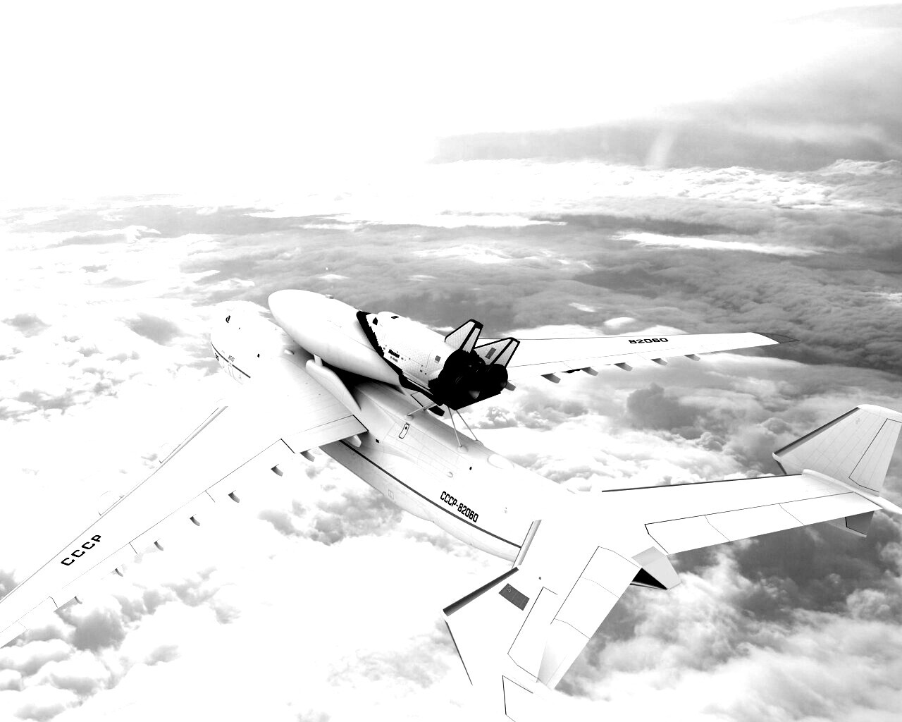 Грузовой самолёт обои