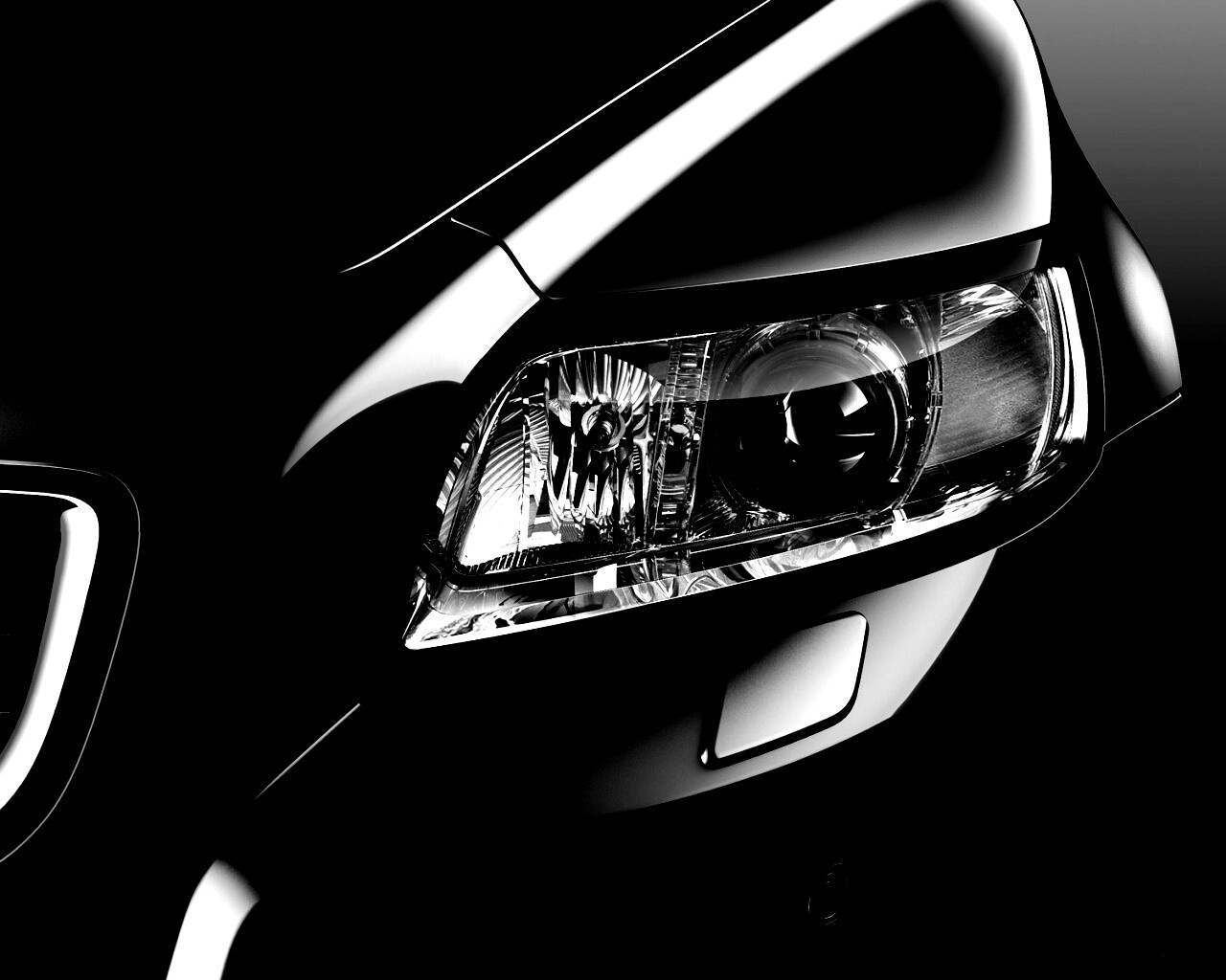 Автомобильная фара обои