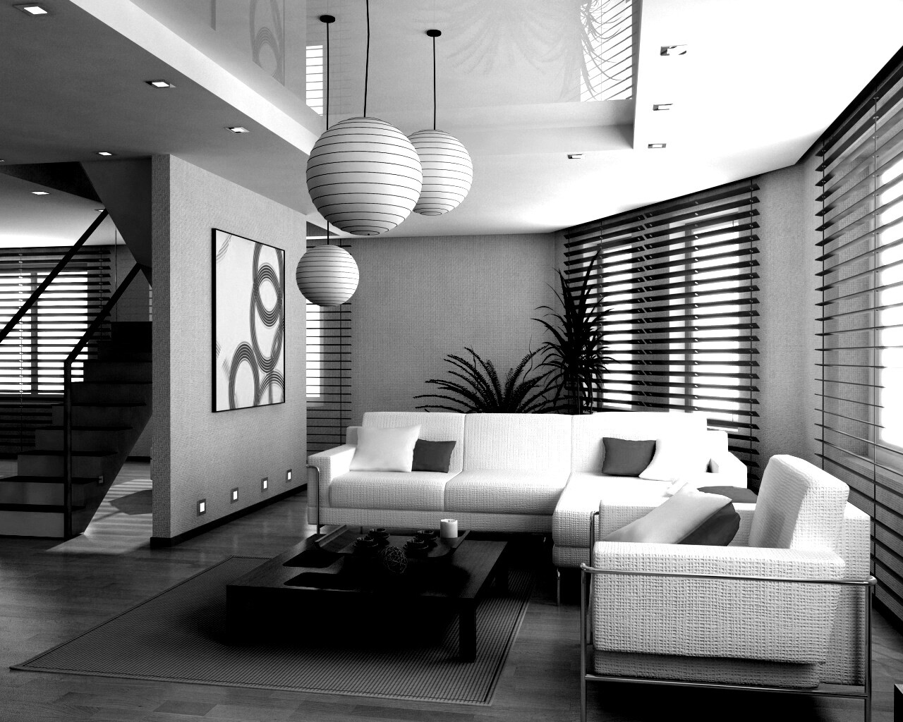 Китайская гостинная обои