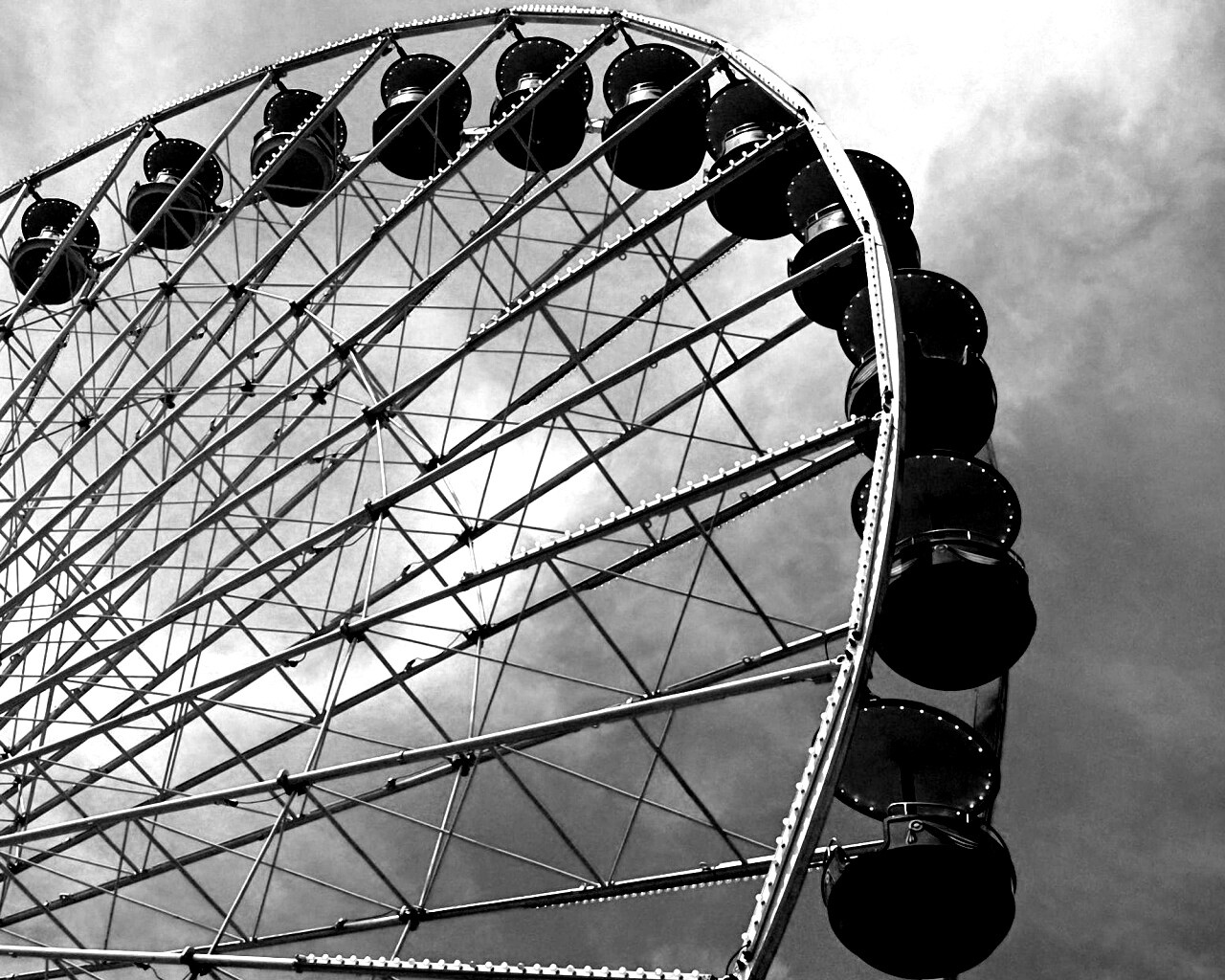 Колесо обозрения обои