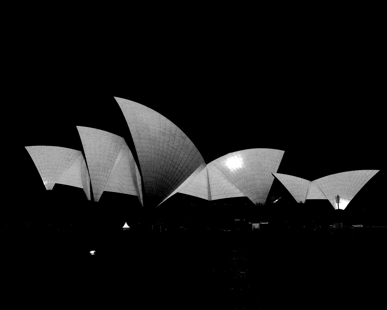 Здание оперного театра в Сиднее обои