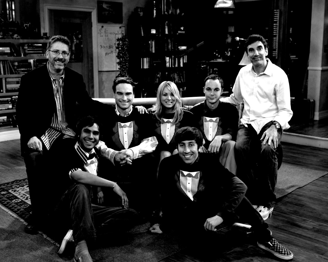 Команда Теории большого взрыва обои