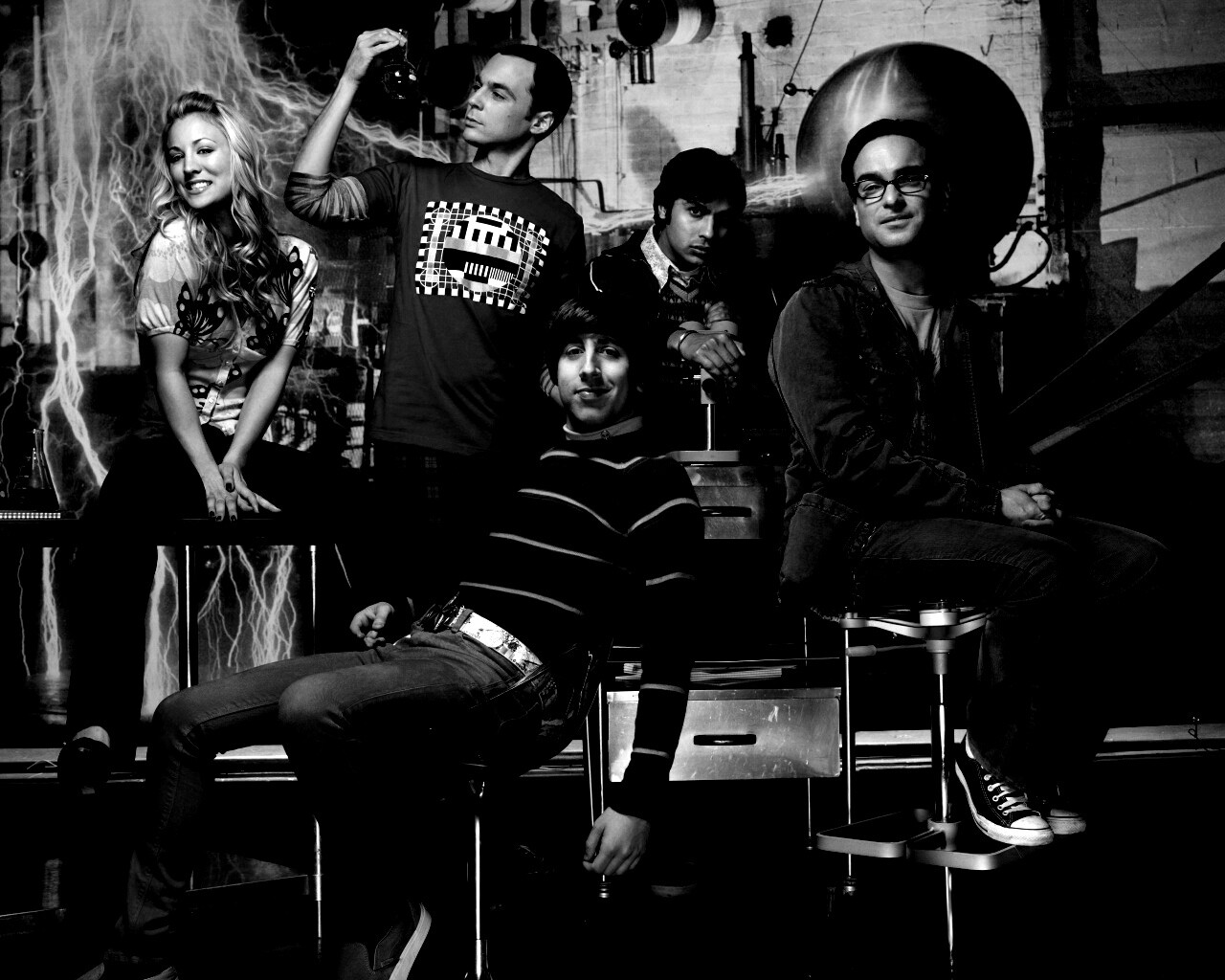 Теория большого взрыва обои