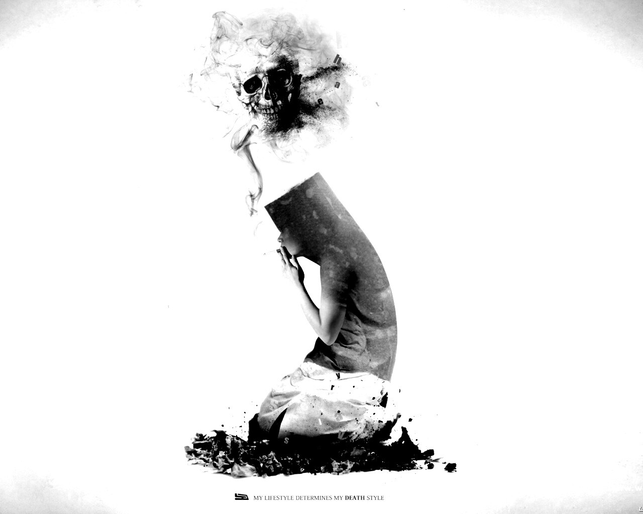 Твоя жизнь определяет твою смерть обои