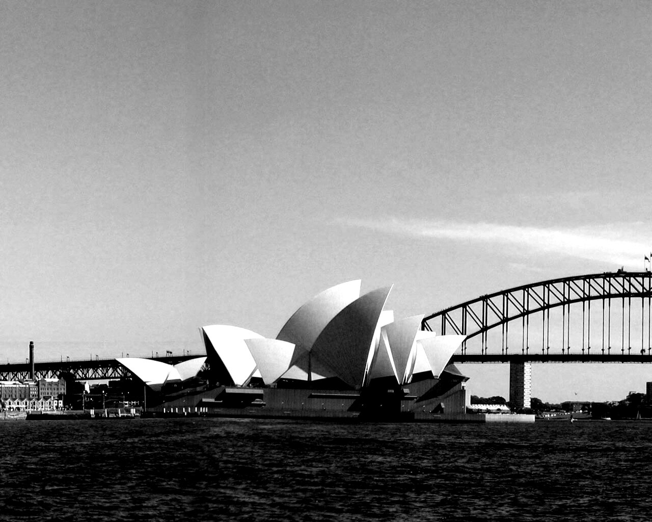 Панорама порта Сиднея обои