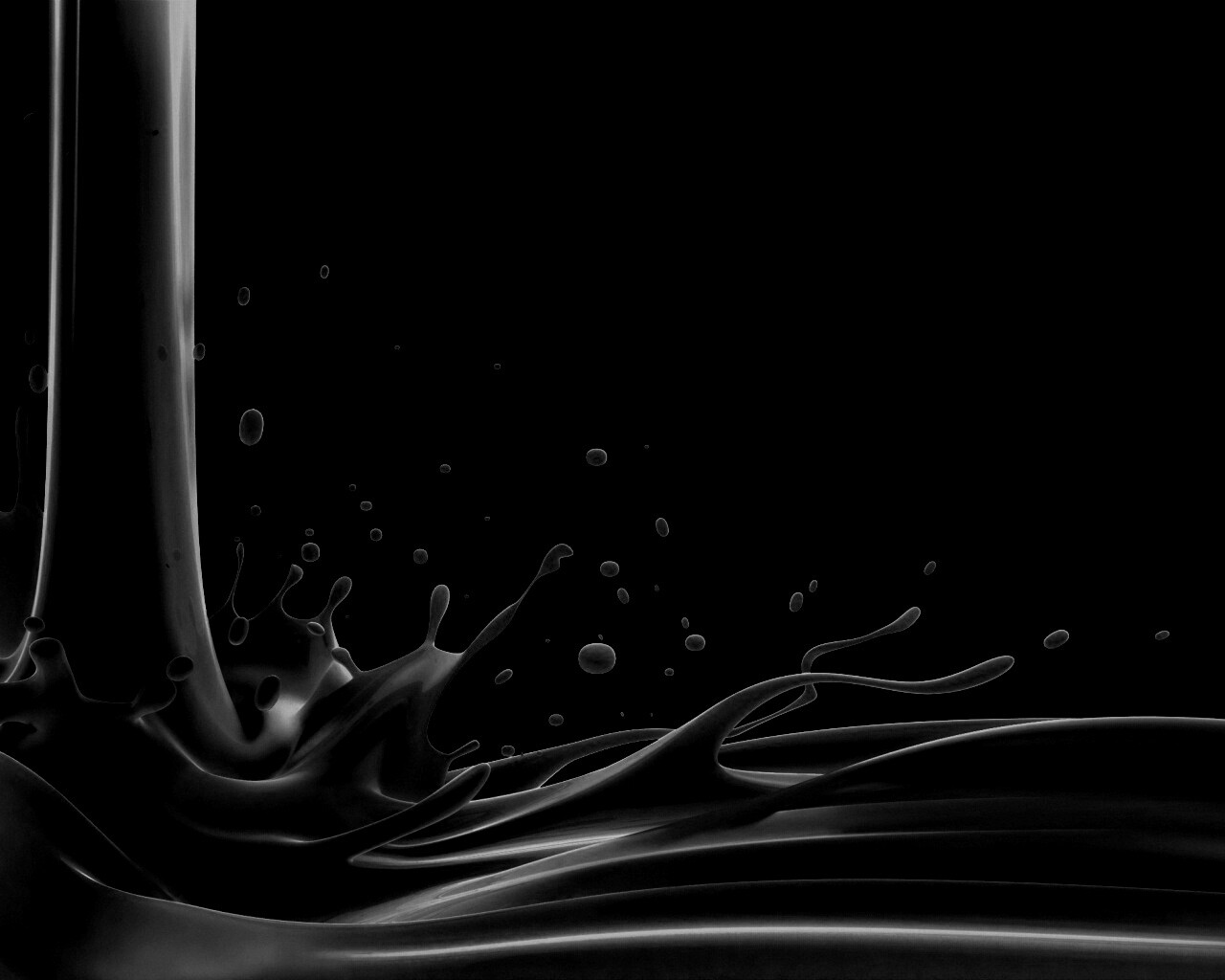 Красный всплеск обои