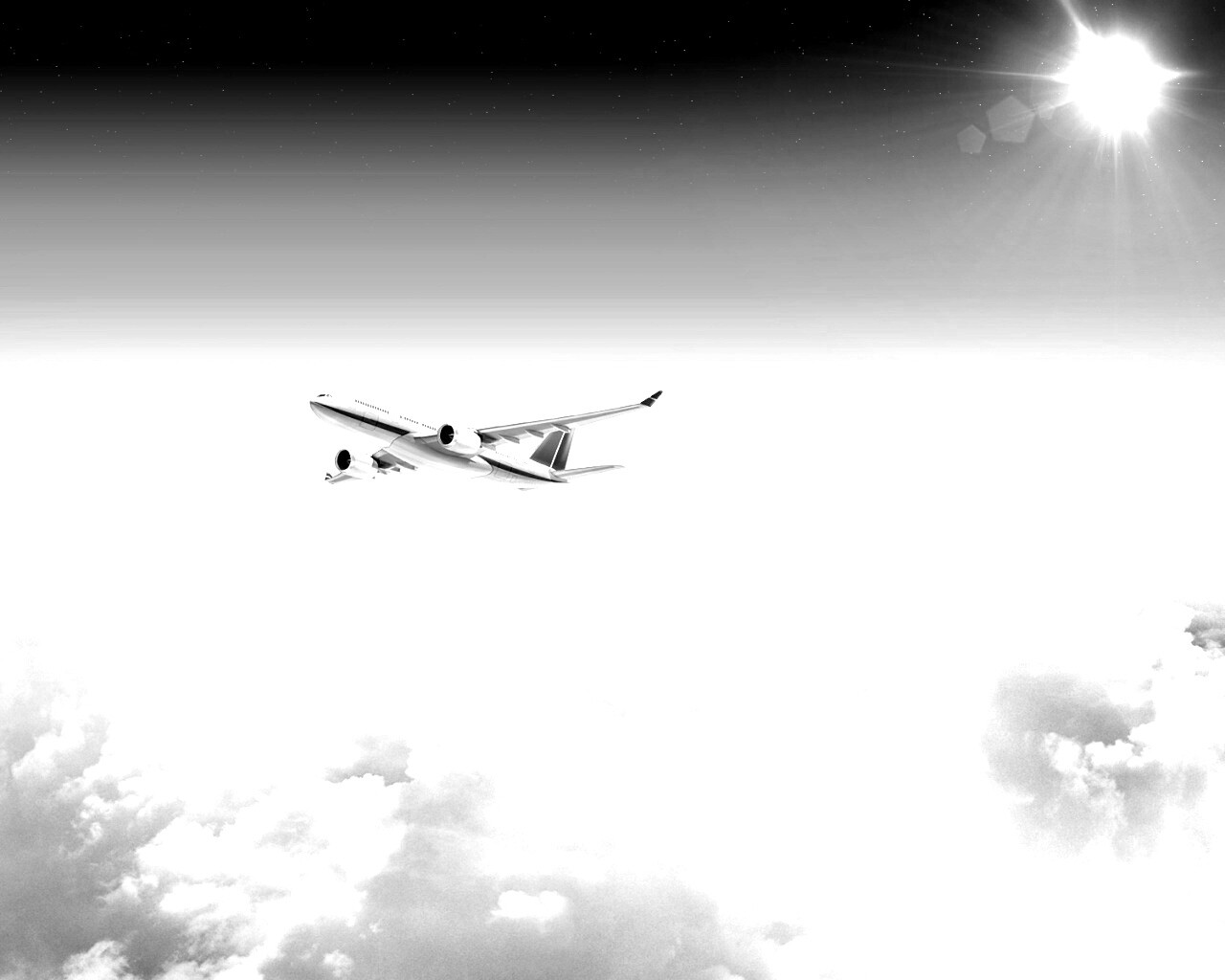 Пассажирский лайнер обои