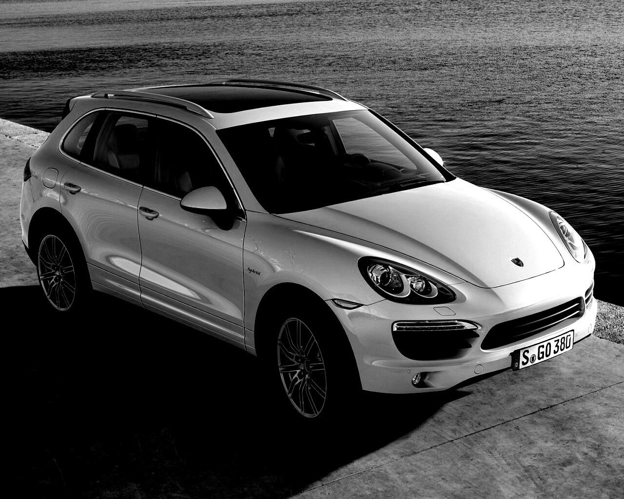 Porsche cayenne обои