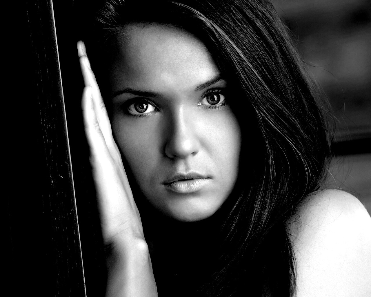 Выразительное лицо обои