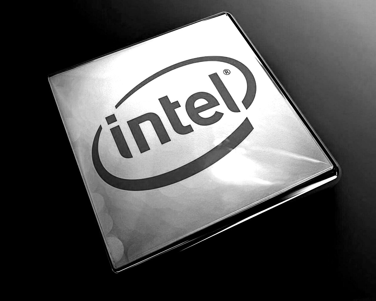Логотип Intel обои