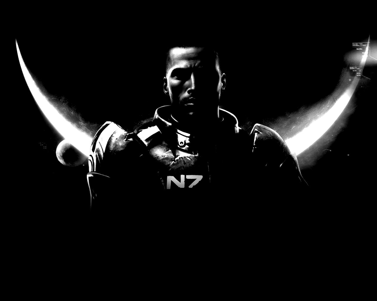 Шепард из Mass Effect обои