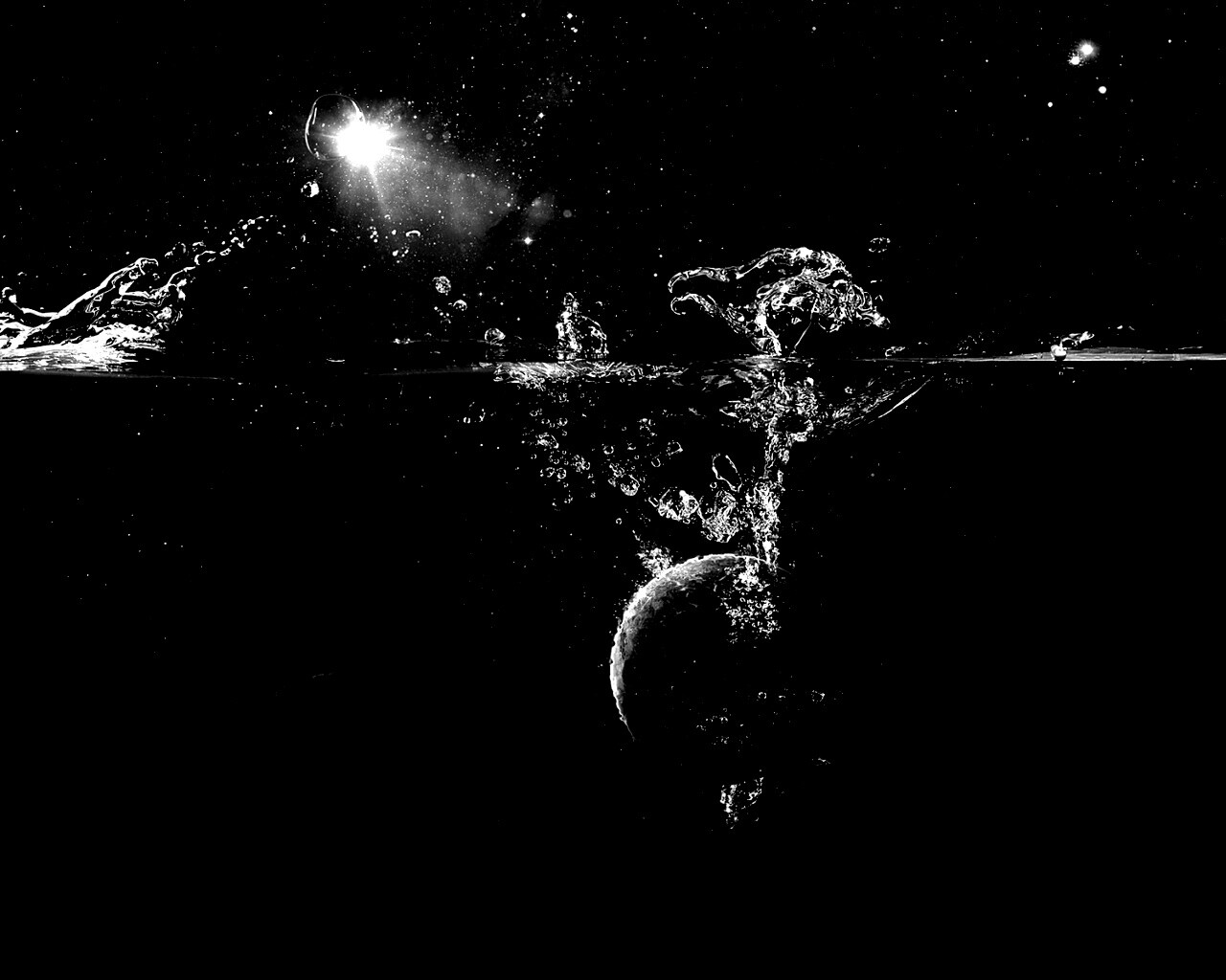 Падение земли обои