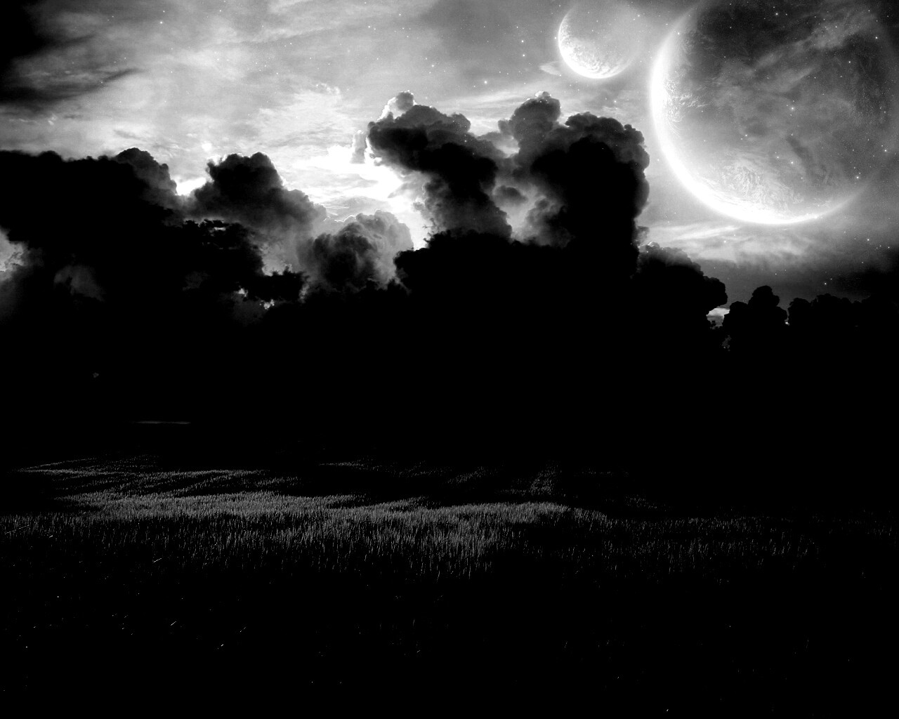 Две планеты обои