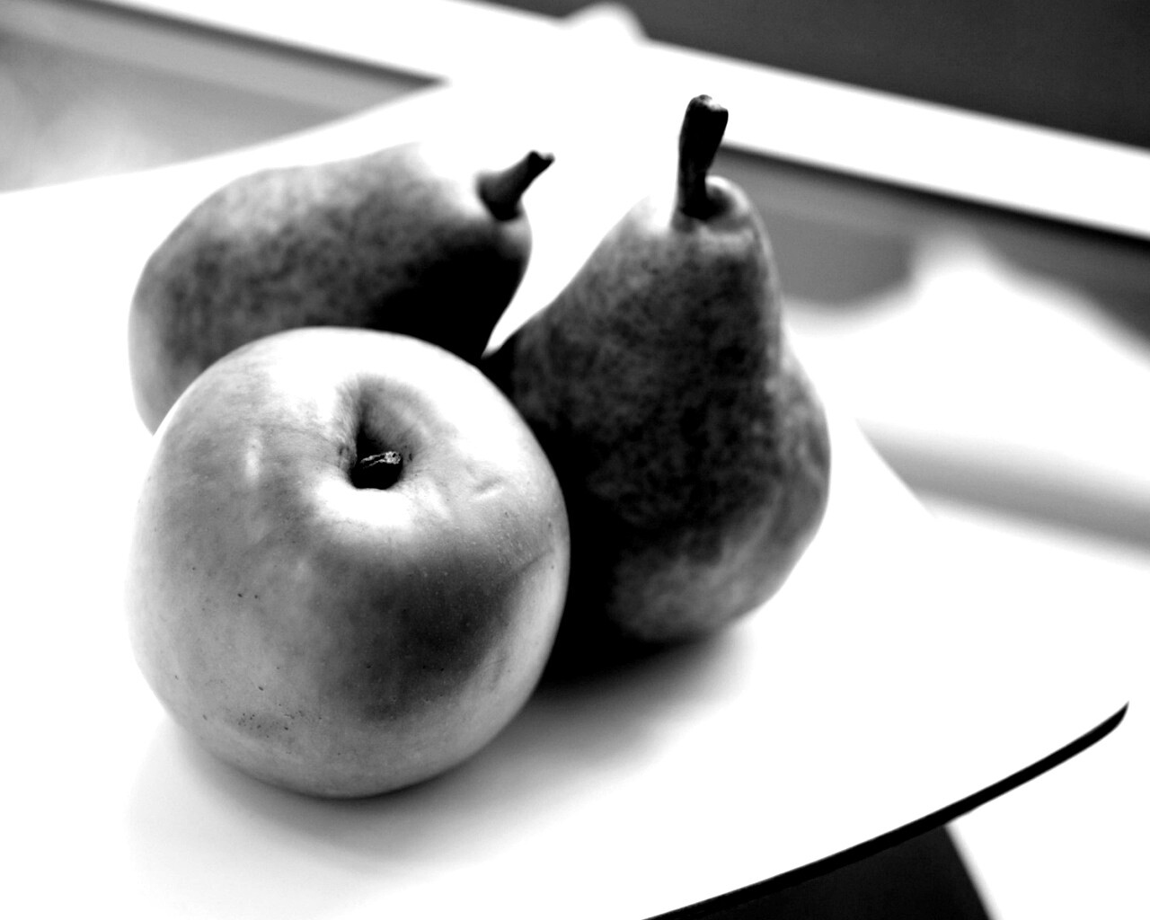 Яблоко и груши обои