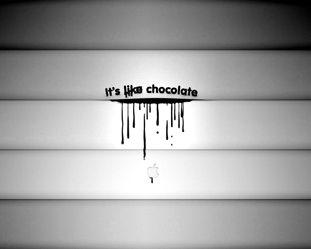 It"s not like chocolate обои