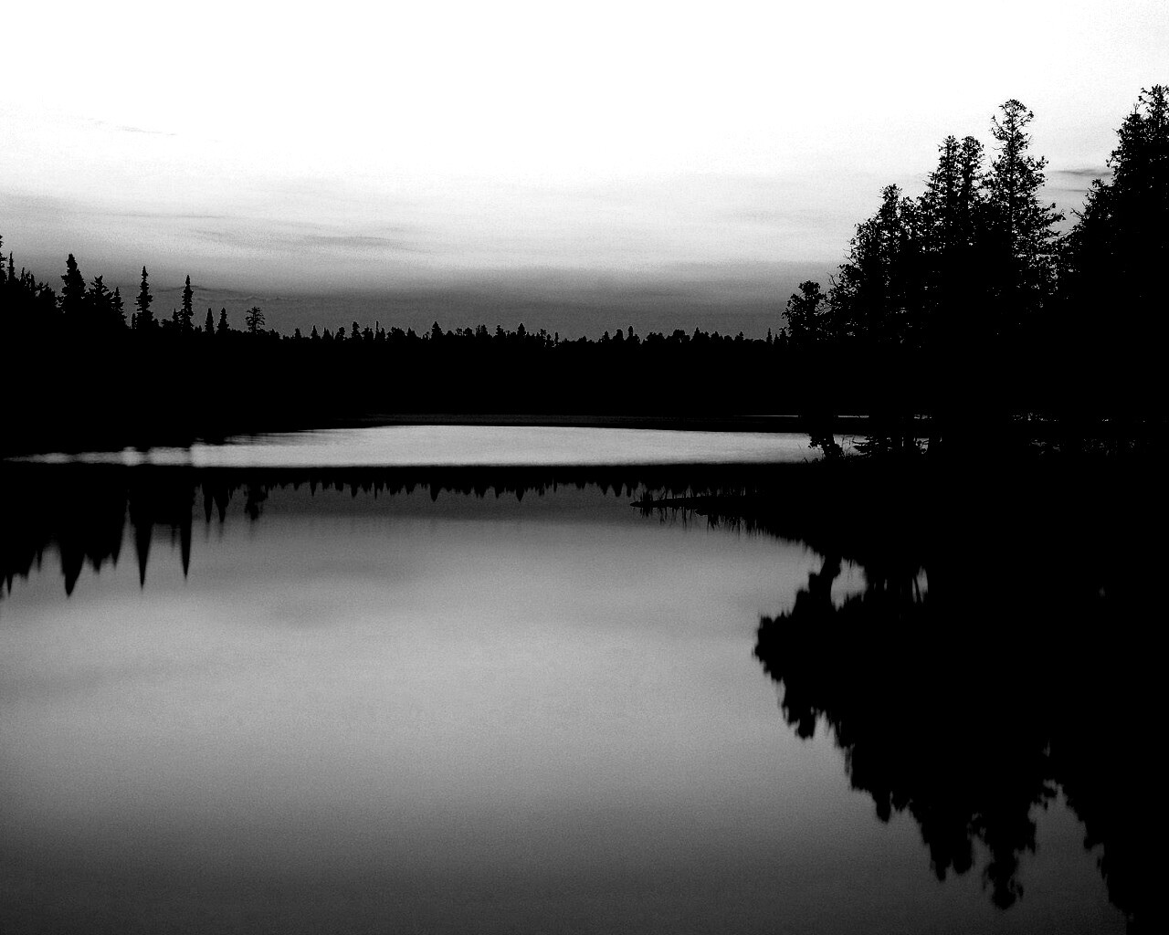 Вечерний пейзаж обои