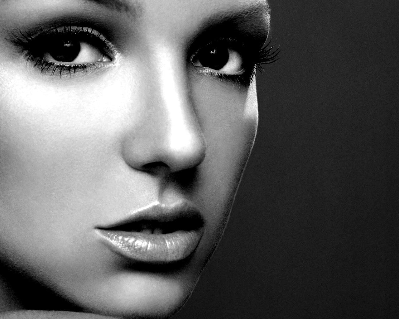 Лицо Бритни обои