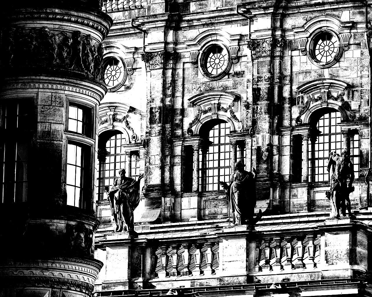 Hofkirche в Дрездене обои