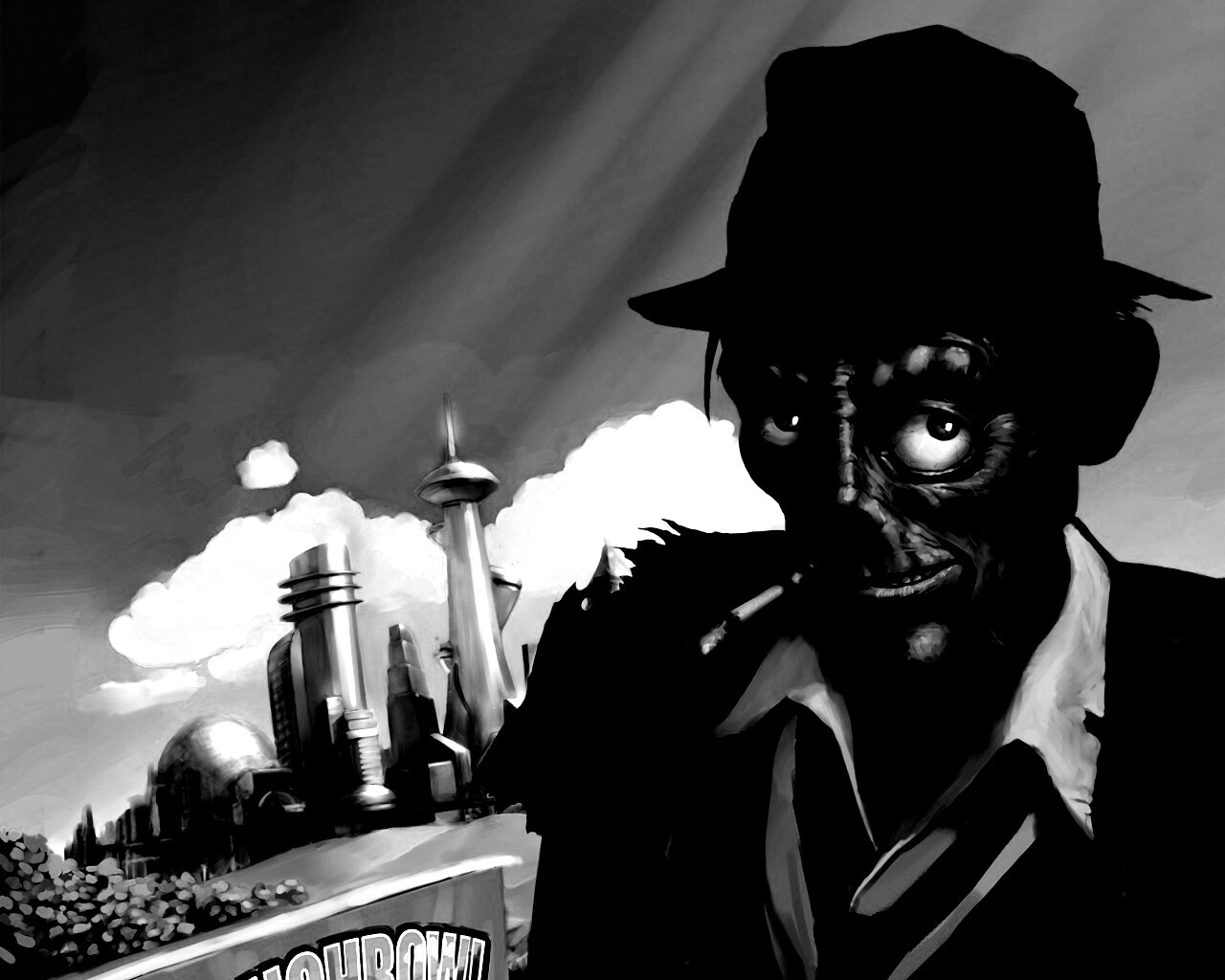 Stubbs the zombie обои