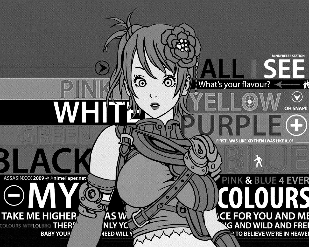 Раскрась её обои