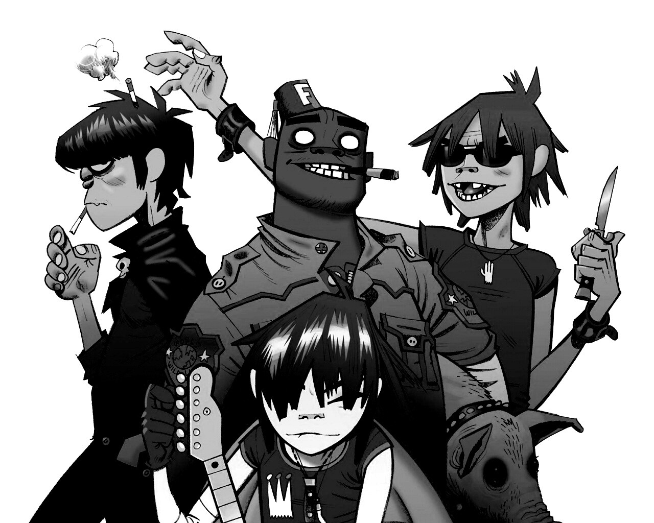 Gorillaz обои