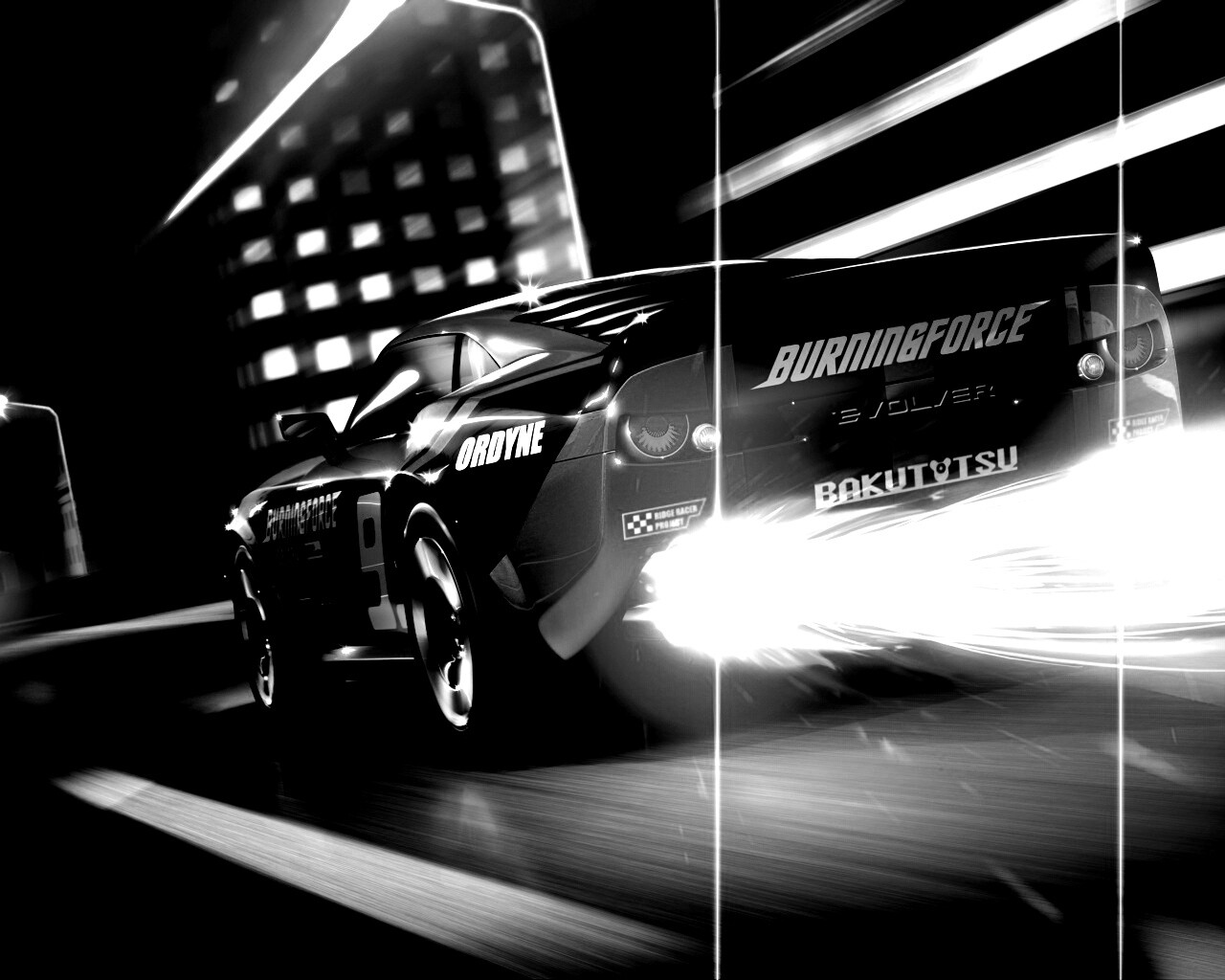 Ночное нитро обои