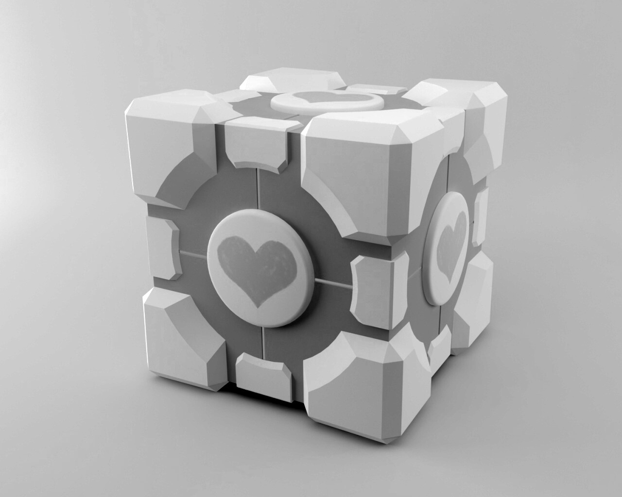 Взвешенный куб-компаньон обои