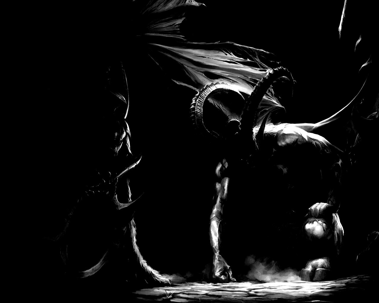 Иллидан из War Craft обои