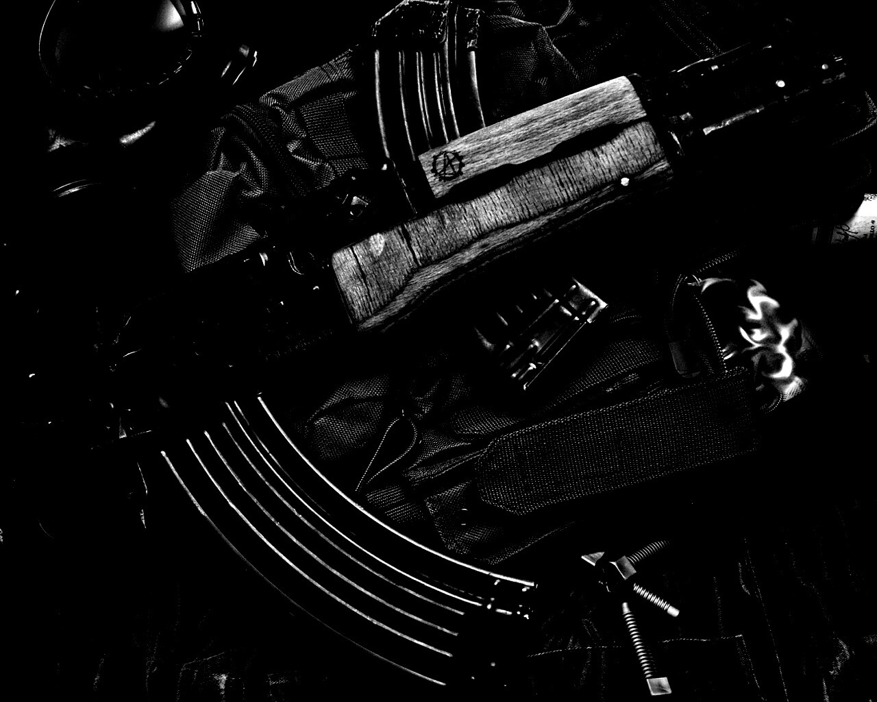 Автомат АК-47 обои