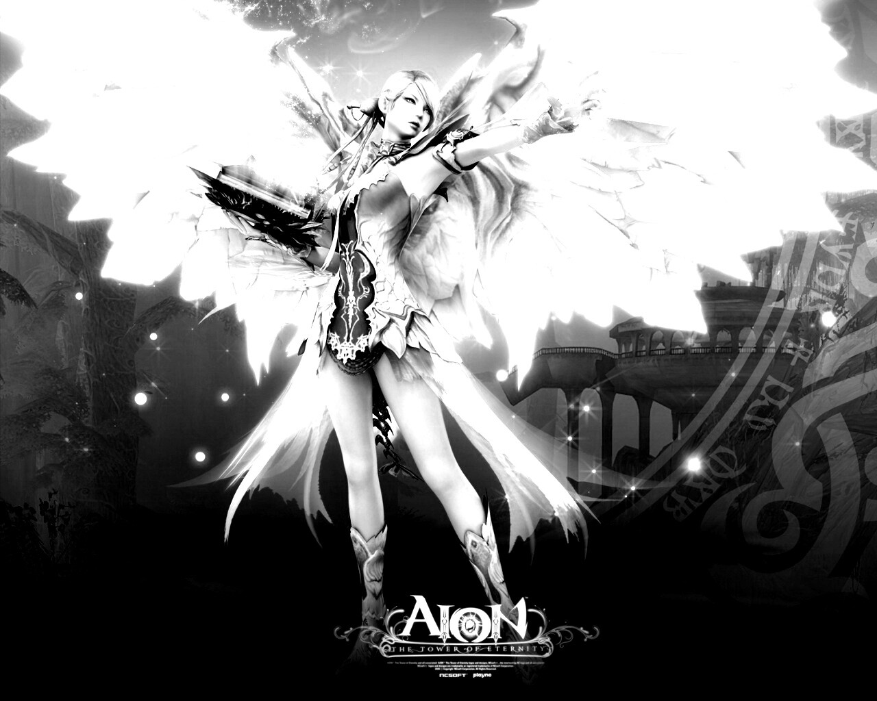 Девушка из Aion обои