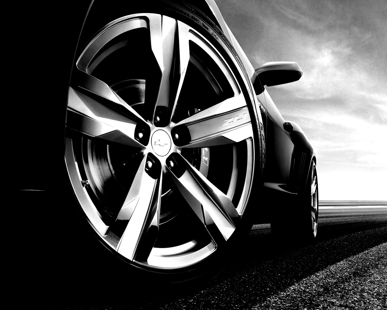 Колесо Шевроле Камаро обои