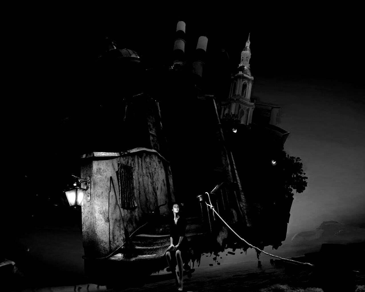 Мрачный Питер обои