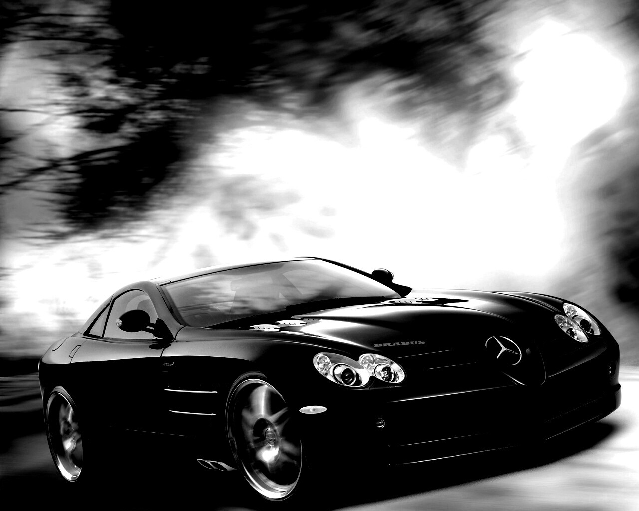 Двухместный мерседес обои
