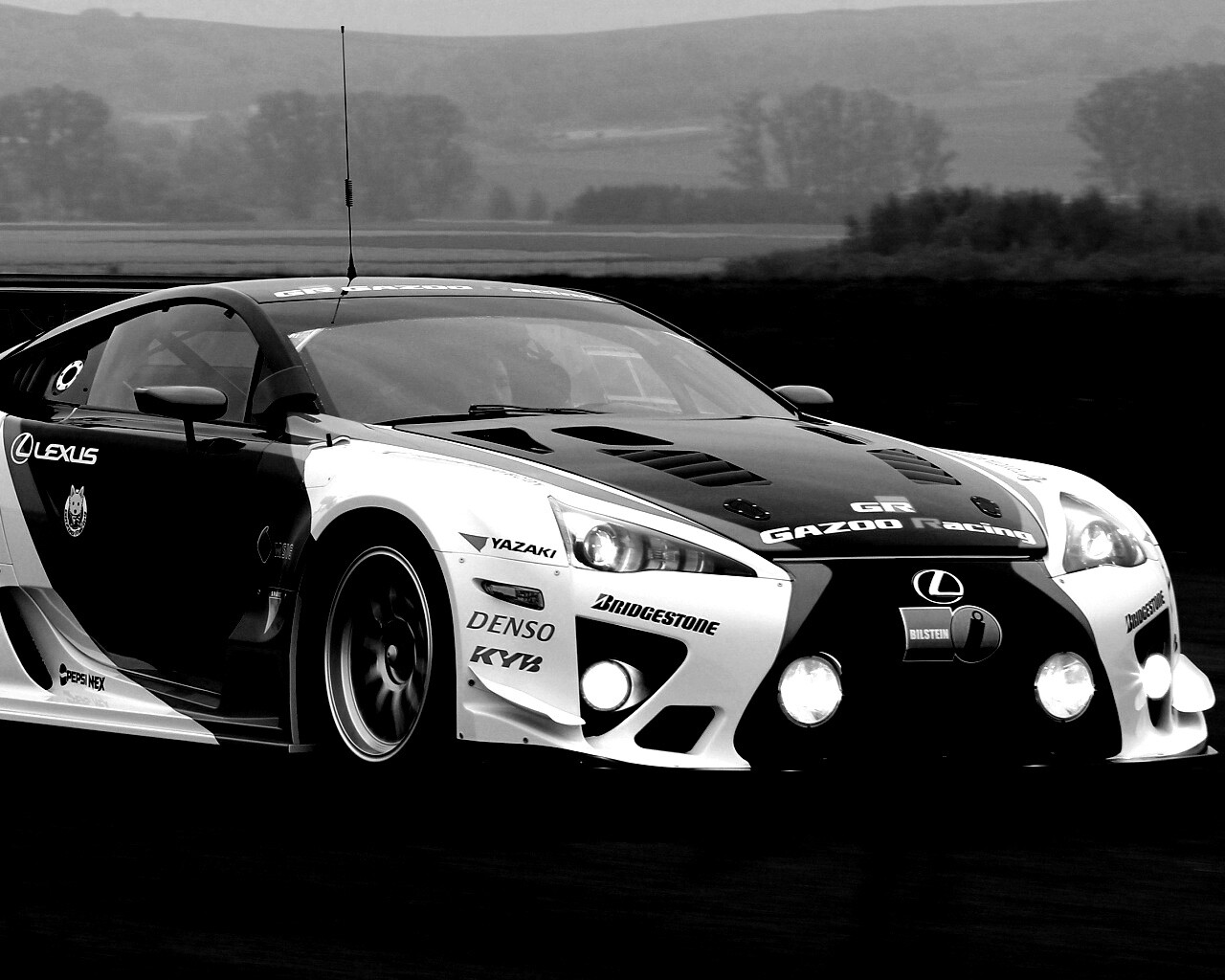 Гоночный Лексус обои