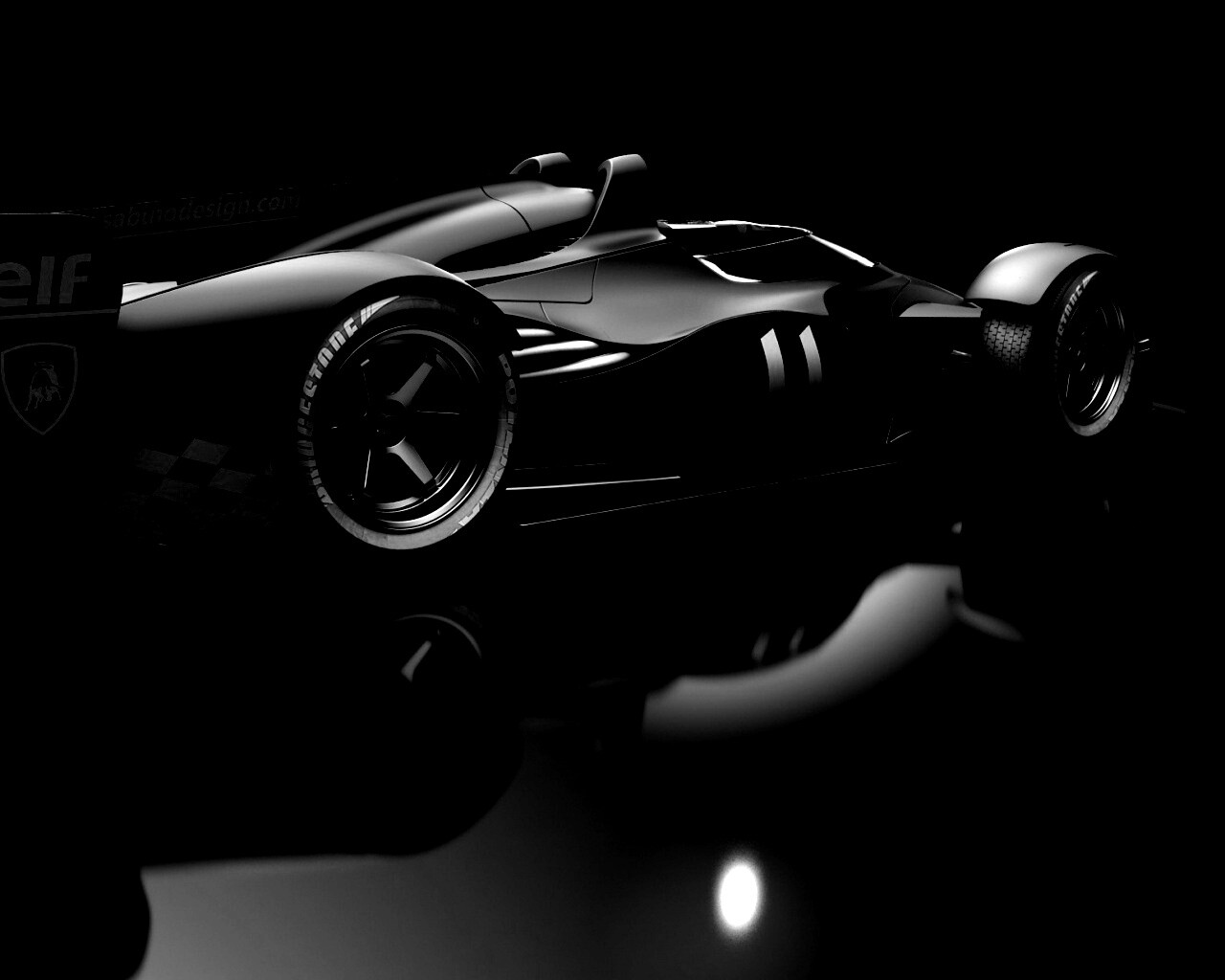 Болид Lamborghini обои