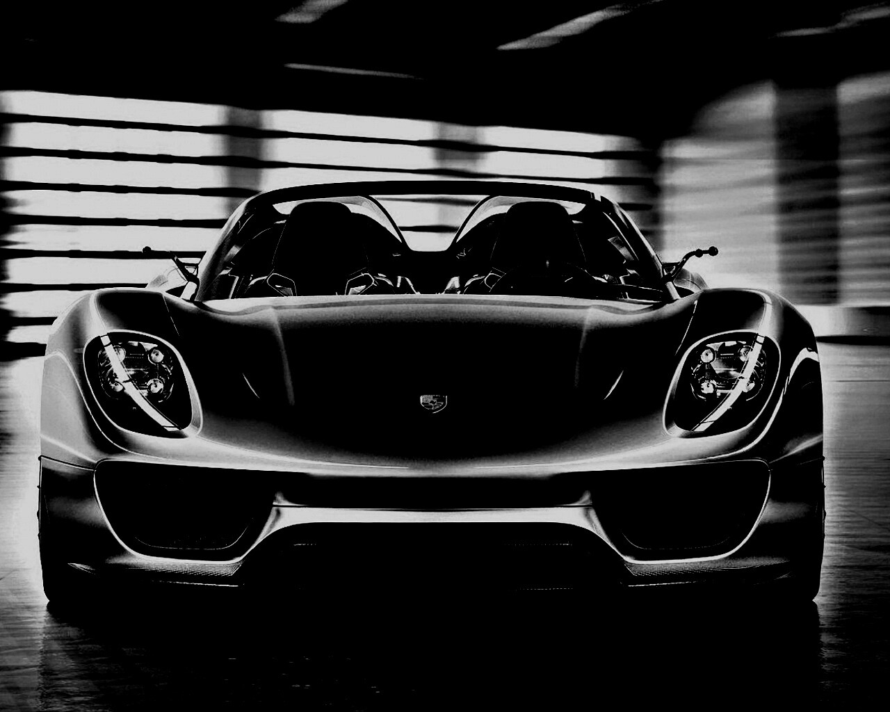 Золотой Порше обои