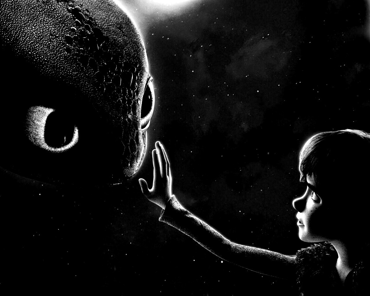 Как приручить дракона обои