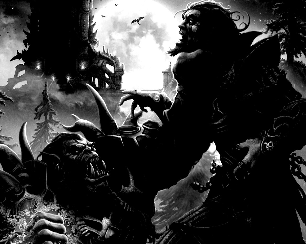 Смерть мага обои