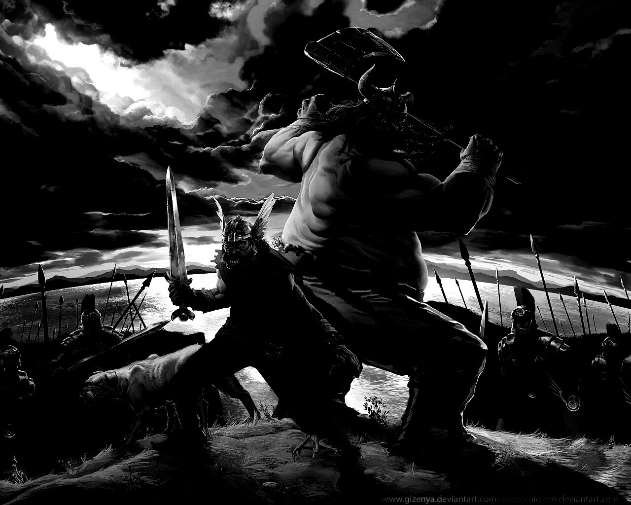 Астерикс и Обеликс по взрослому обои