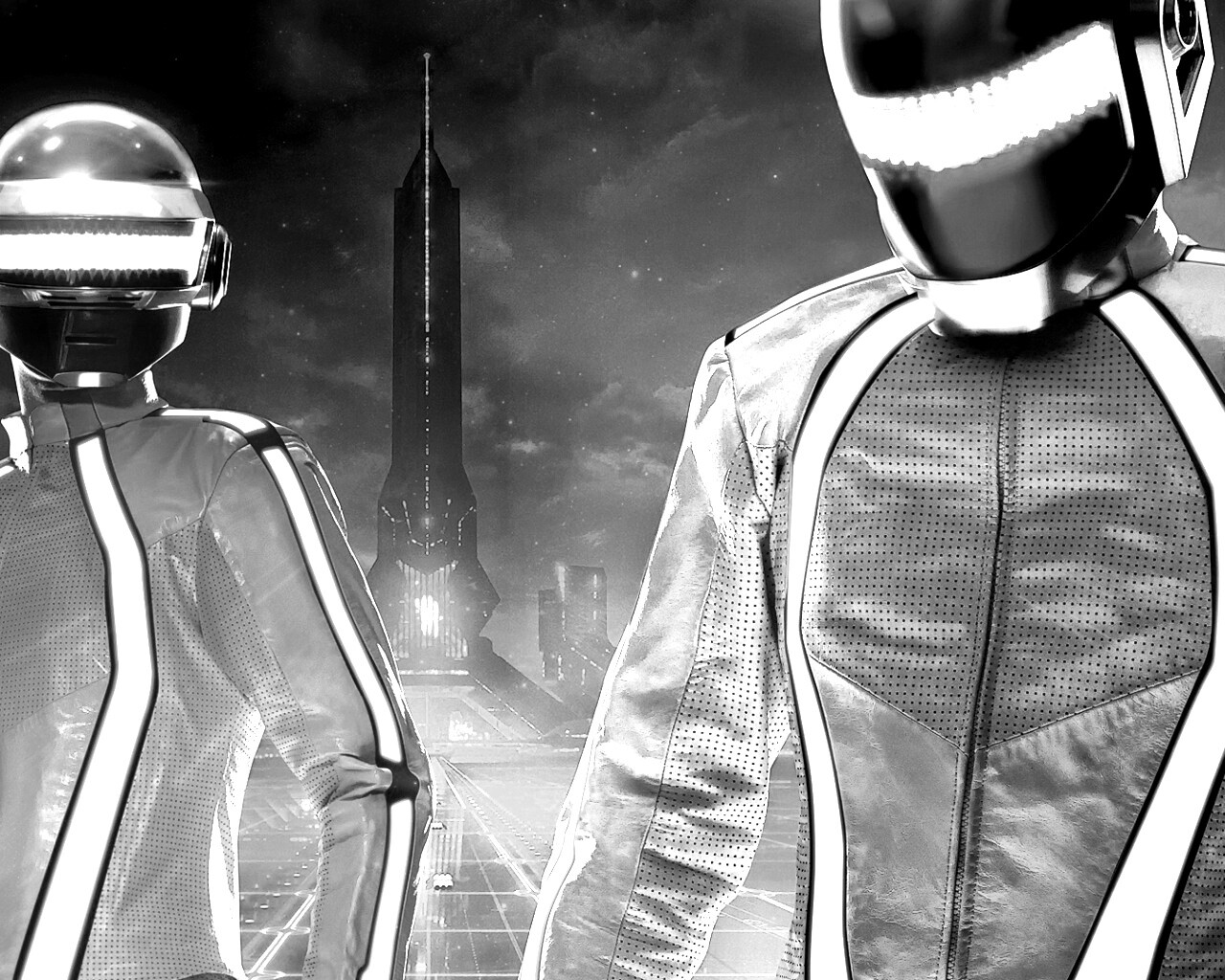 Daft Punk в фильме TRON обои
