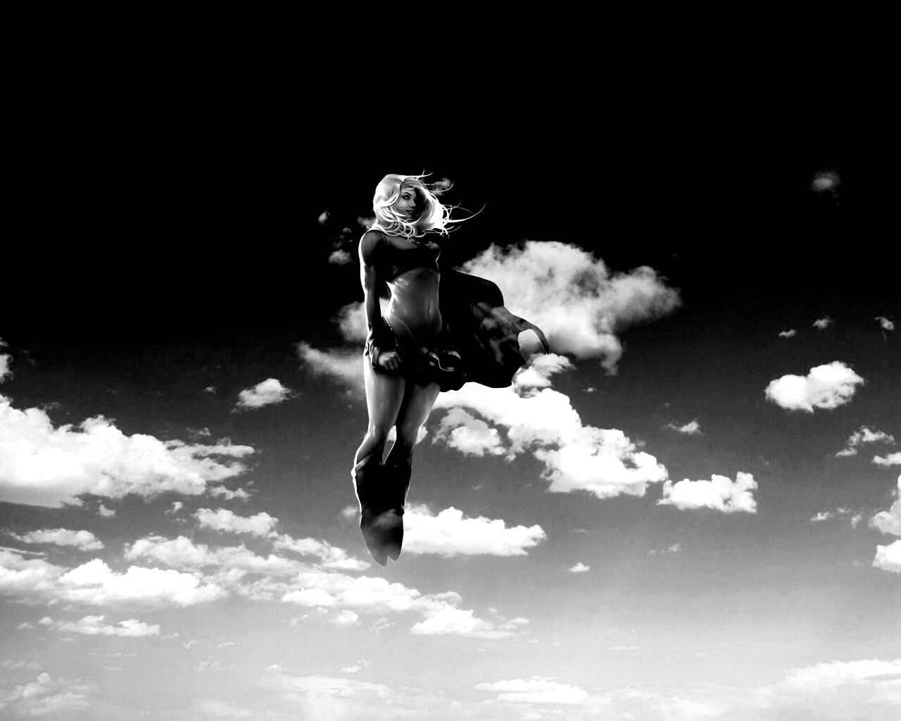 Супердевушка обои