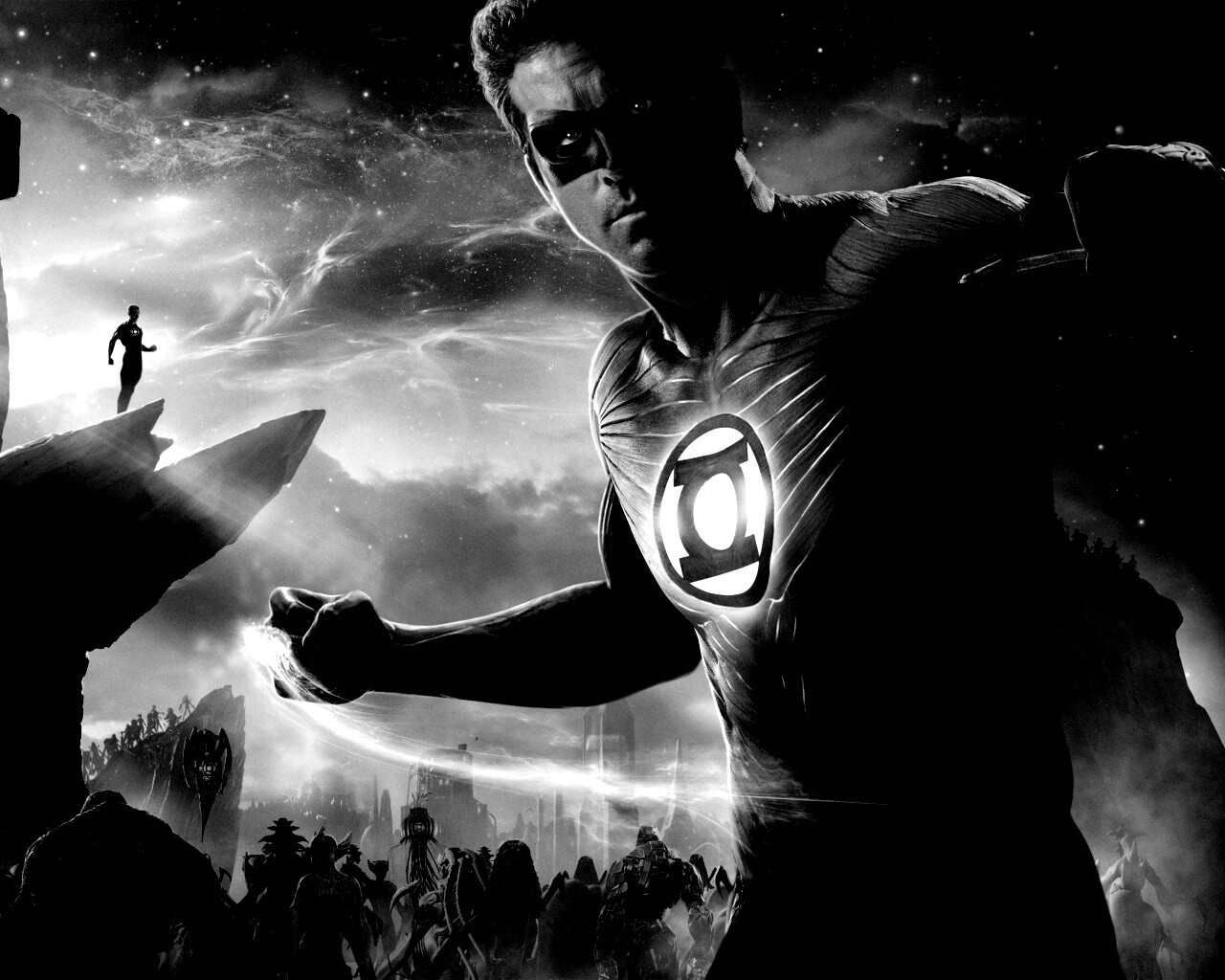 Зелёный фонарь обои