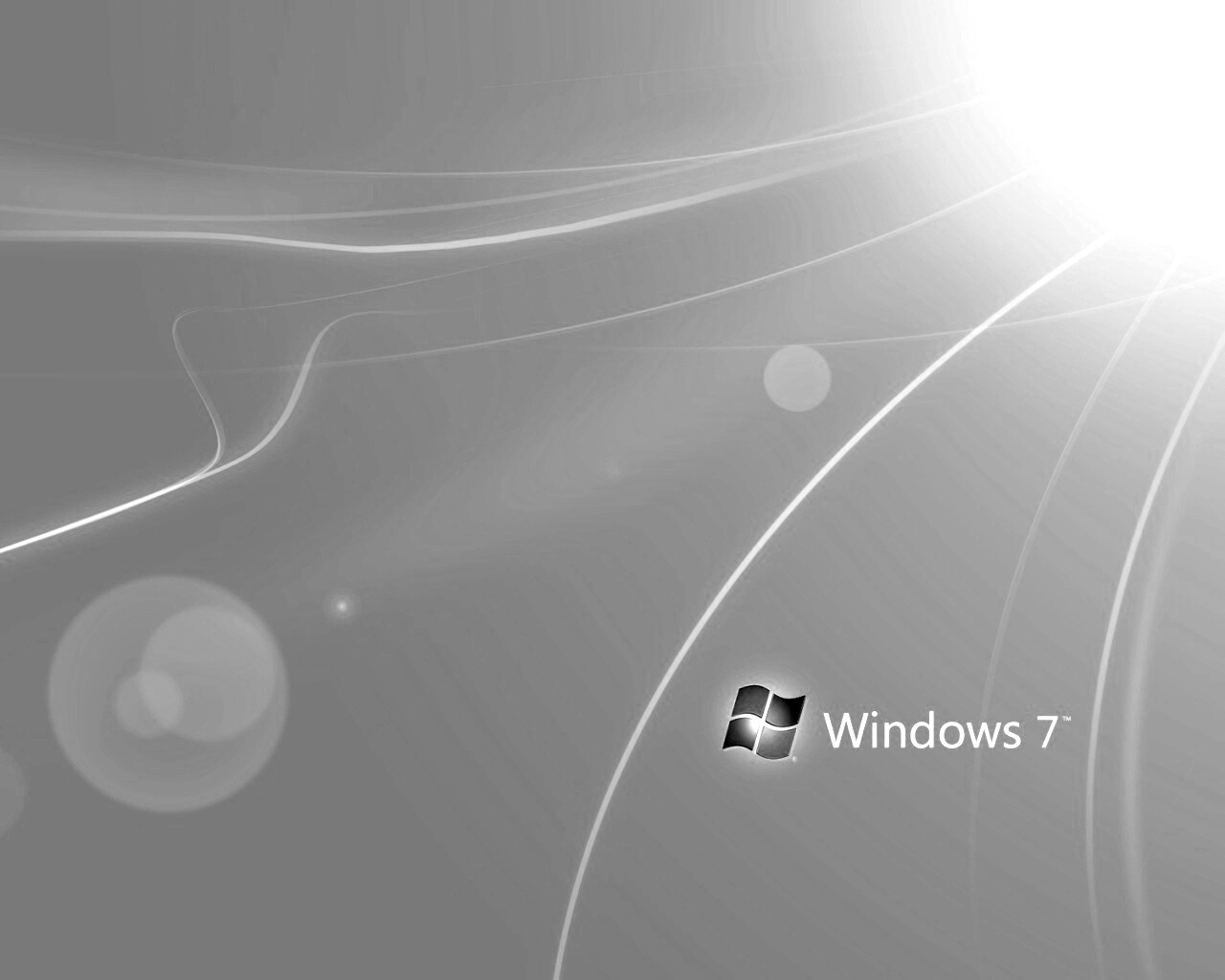 Голубые обои Windows 7 обои