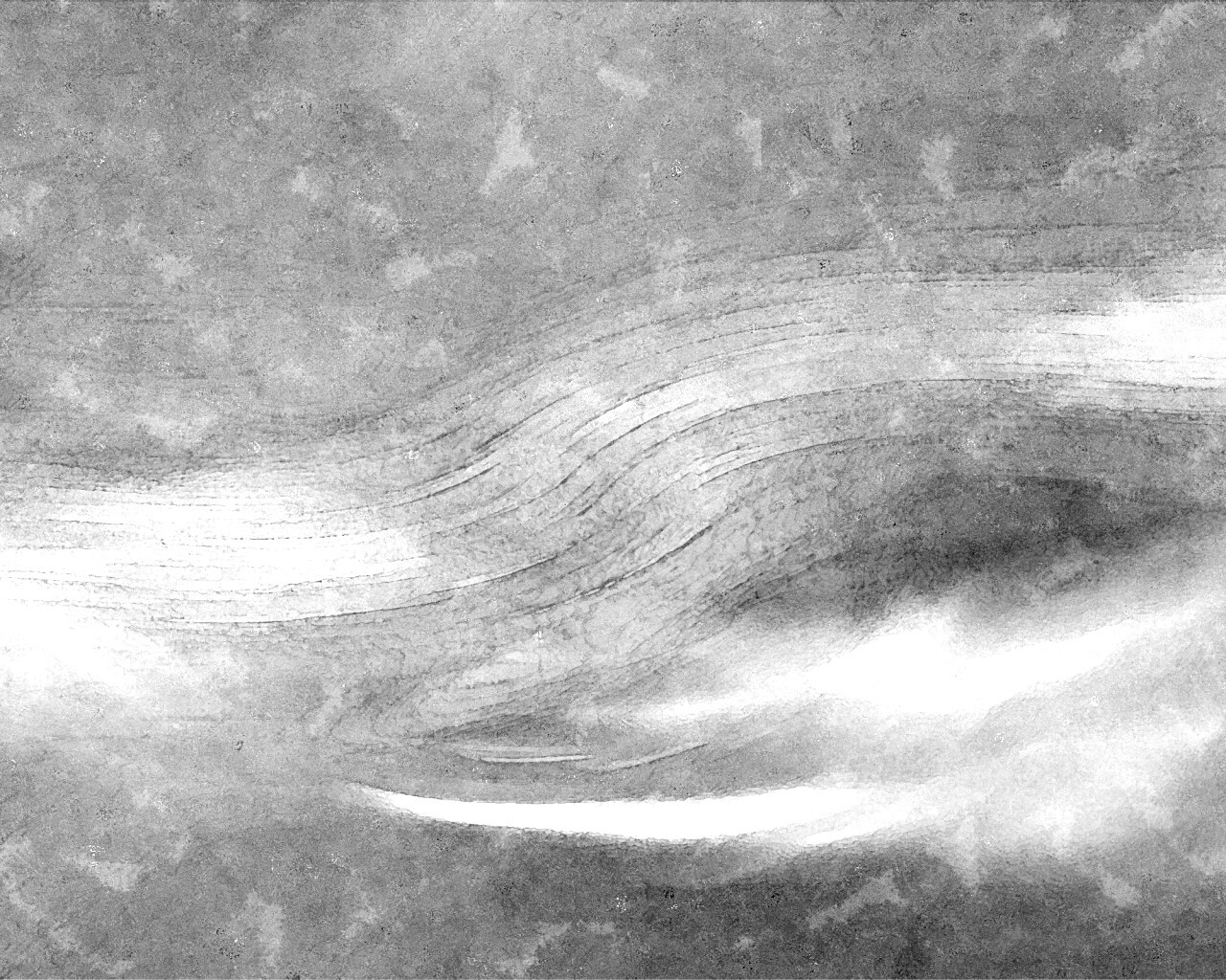 Радужные волны обои