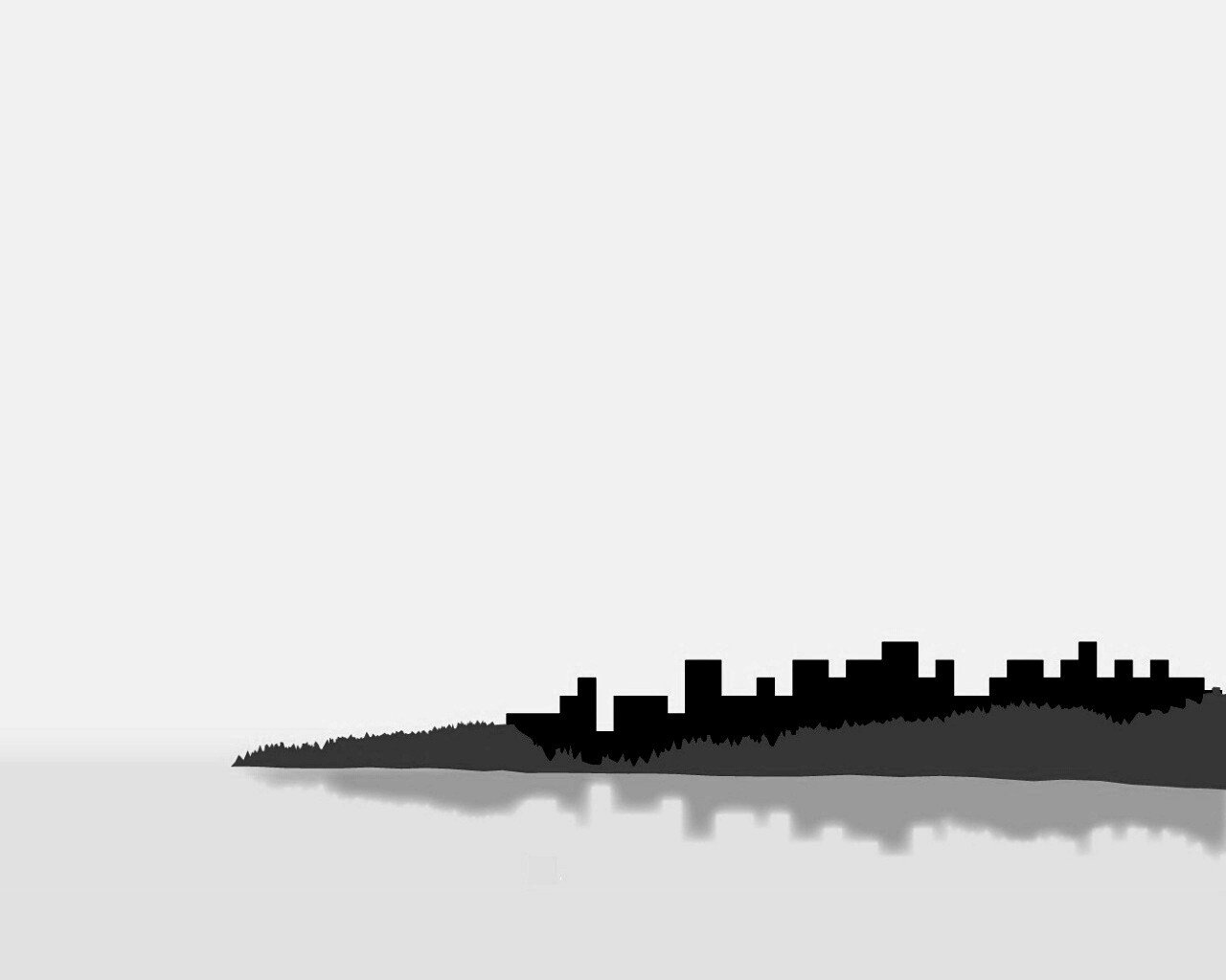 Векторный город обои