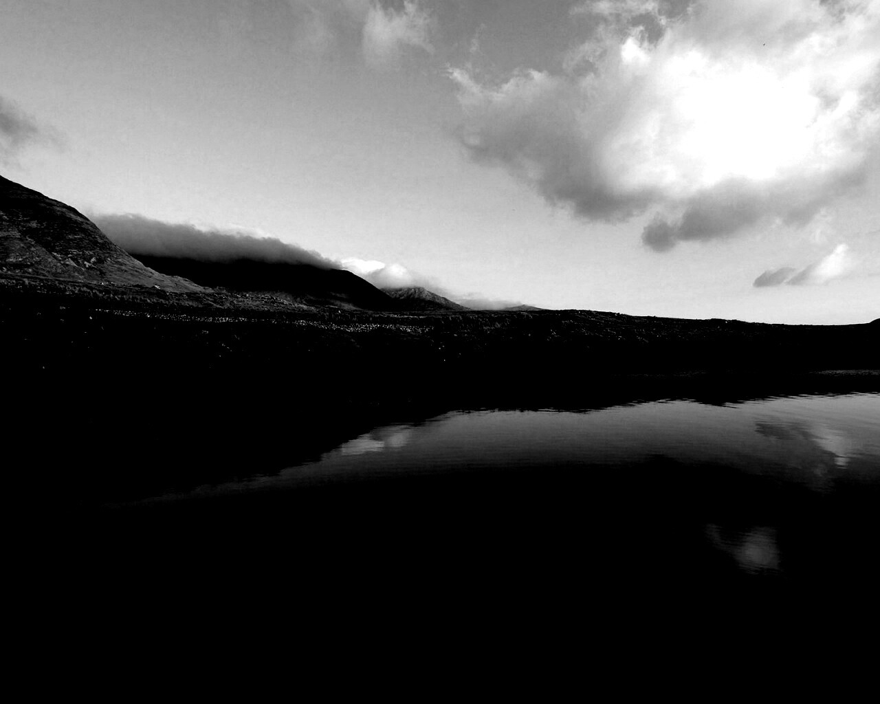 Зеркальное озеро обои